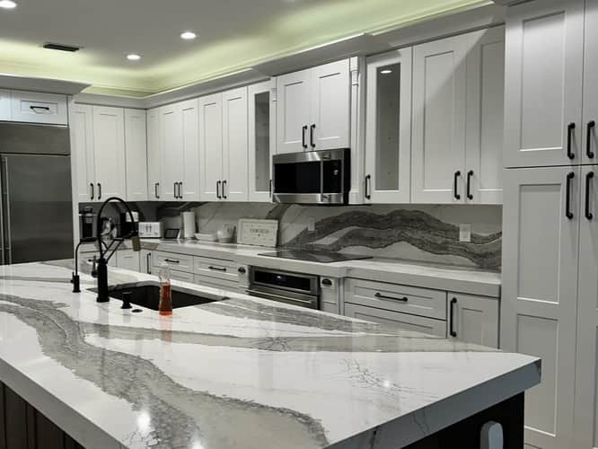 Cabinet Refinishing with Lifetime Warranty